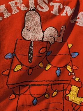 Peanuts Red Hybrid Apparel Tee